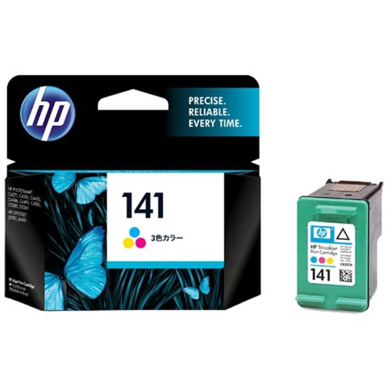 HP HP141プリントカートリッジ CB337HJ(HP141)(3色)