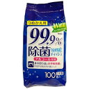 パンレックス W除菌99.9%ウェットティッシュ つめかえ用 100枚