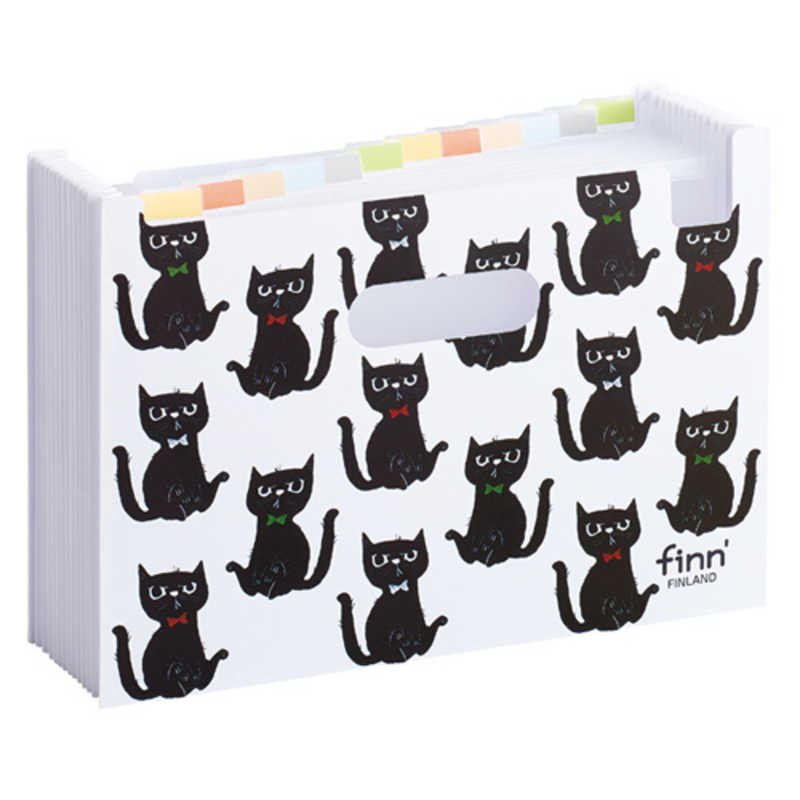 セキセイ フィンダッシュ ドキュメントスタンド くろねこ FINN7201