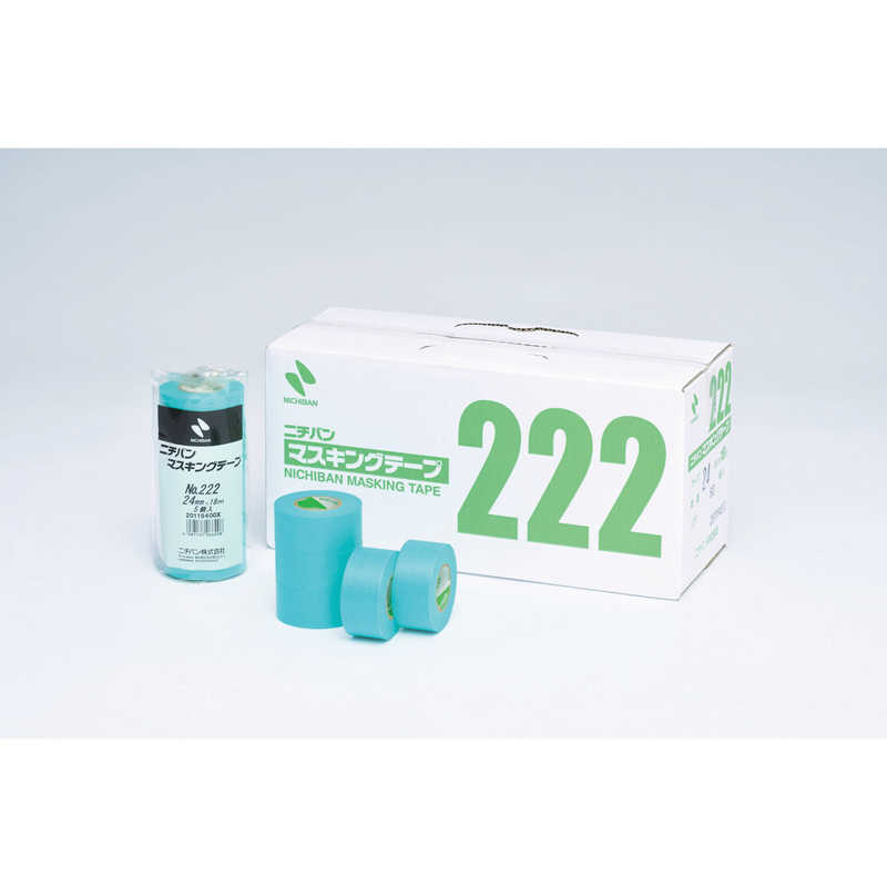 ニチバン　マスキングテープ 222H 18mm　222H18 (1パック7巻)