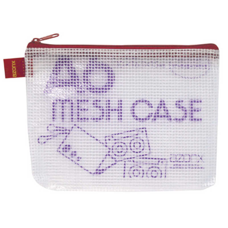 セキセイ　アゾン メッシュケース A6タイプ レッド　AZ40