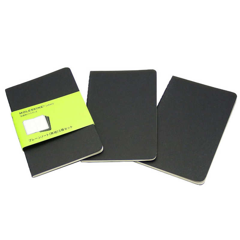 MOLESKINE 㡼ʥ3å ɥܡ ץ졼(̵) BK PocketQP313