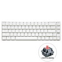 Ducky@Q[~OL[{[h One 2 SF RGB Cherry ÉԎ(pz) Pure White [USB /L]@dk-one2-rgb-sf-pw-silentred