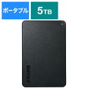 BUFFALO USB3.1(Gen.1)対応 ポータブルHDD 5T...(2)