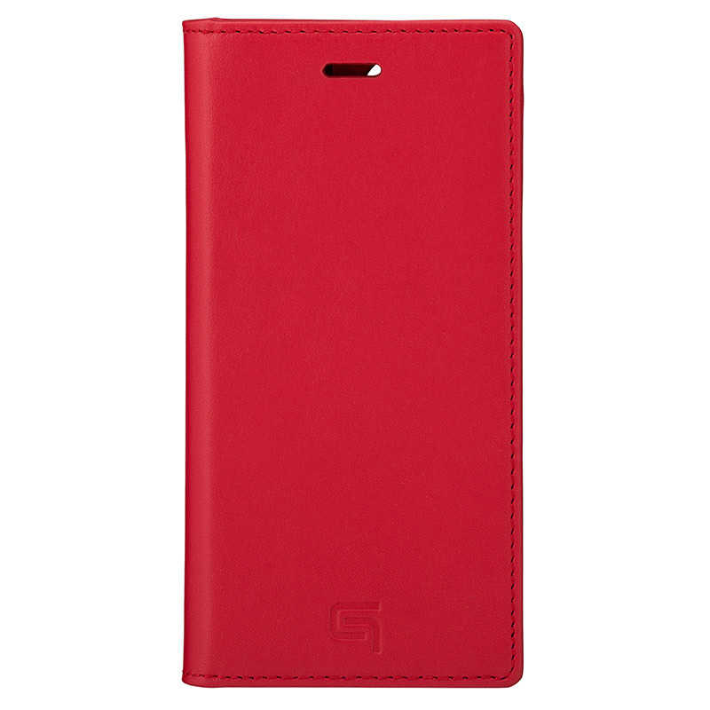 坂本ラヂヲ　iPhone 12 mini Italian Genuine Leather Book　CBCIG-IP10RED レッド