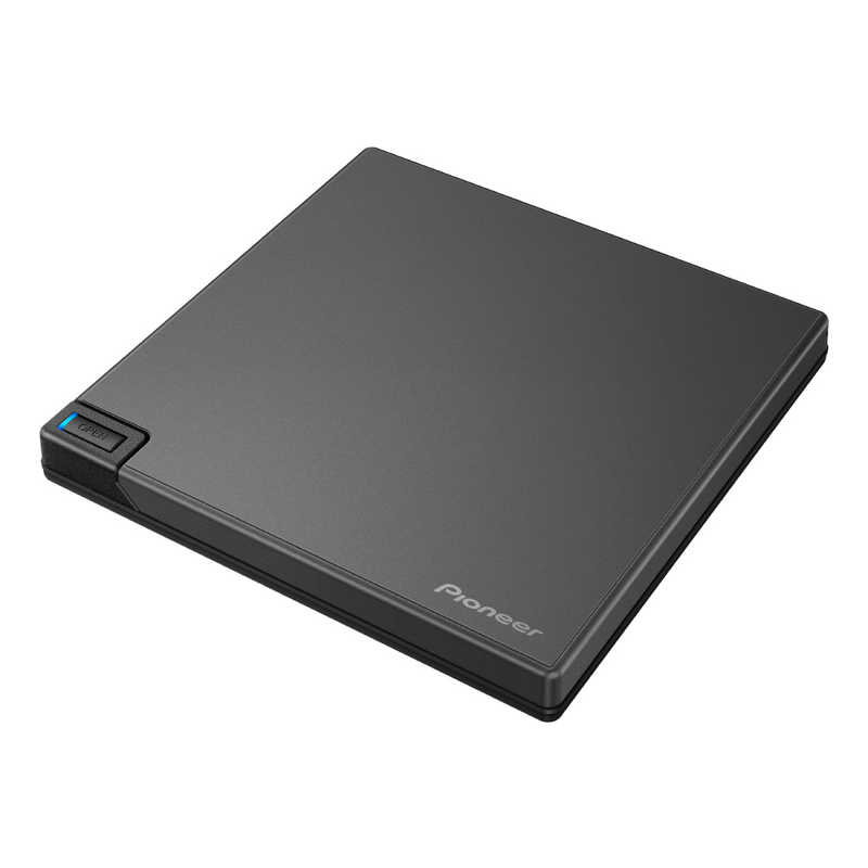 パイオニア PIONEER ポータブルブルーレイドライブ USB 3.2 Gen1 MISTY BLACK USB-A／USB-C BDR-XD08BK