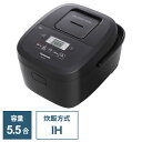 パナソニック　Panasonic　炊飯器 5.5合 IH ブラック　SR-FE101-K