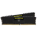 コルセア CORSAIR 増設用メモリ VENGEANCE LPX ブラック DIMM DDR4 /8GB /2枚 CMK16GX4M2Z3600C18