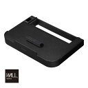 ナカムラ WALL テレビスタンドV3・V2・V5対応 ポータブルゲーム機ホルダー サテンブラック D05000029