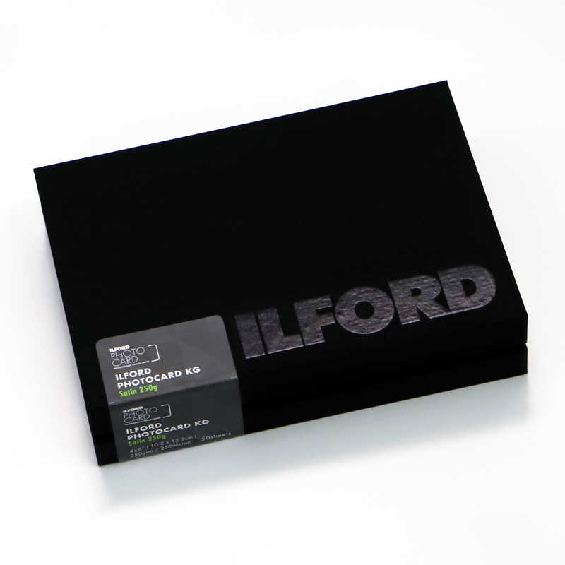 イルフォード　〔インクジェット〕イルフォード フォトカード サテン 250μm [KGサイズ /50枚] 433171　..
