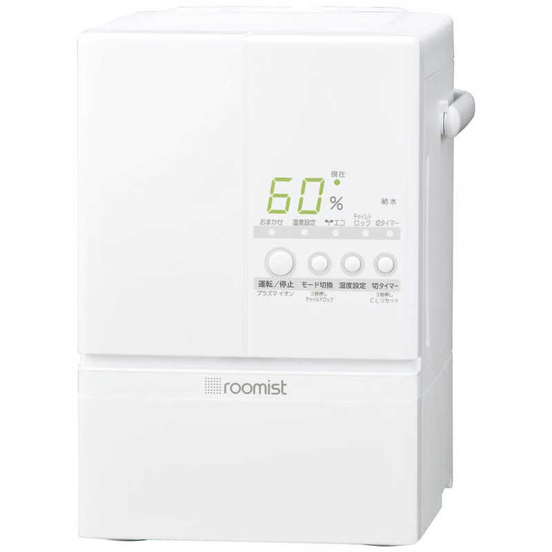 三菱重工　MITSUBISHI　HEAVY　INDUSTRIES　スチームファン蒸発式加湿器 roomist ピュアホワイト スチーム式 　SHE60VD-W