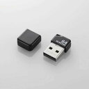 エレコム ELECOM USBメモリ USB2.0 小型 キャップ付 64GB ブラック MF-SU2B64GBK