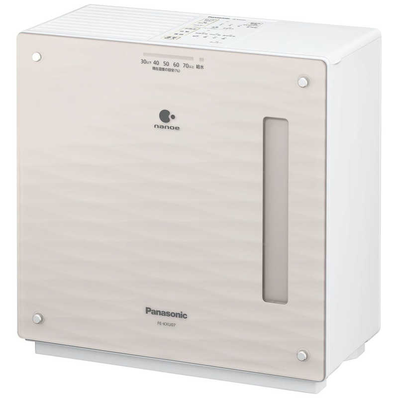 コジマ楽天市場店 KOJIMAパナソニック Panasonic 気化式加湿器 ナノイー搭載 気化式 木造12畳 鉄筋19畳 FE-KXU07-T クリスタルブラウン