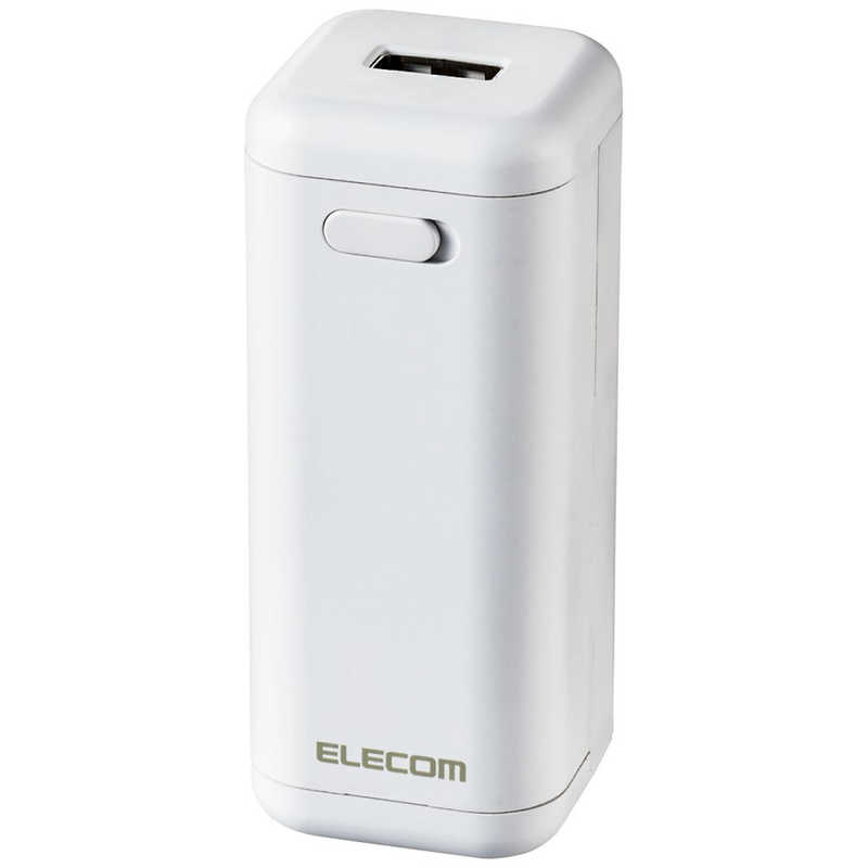 モバイルバッテリー（1000円程度） エレコム　ELECOM　モバイルバッテリー/乾電池式/単3電池4本付属　DE-KD01WH