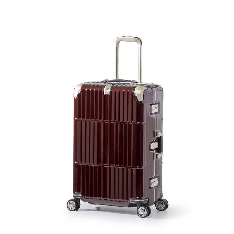 ディパーチャー　スーツケース ハードキャリー departure シャイニングジュエリーレッド 　HD-509S-27