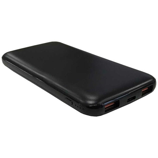 LAZOS Type-Cポート搭載 QC PD対応 10000mAh 高速充電リチウムポリマーモバイルバッテリー ブラック L-10M-B LAZOS Type-Cポート搭載 QC PD対応 10000mAh 高速充電リチウムポリマーモバイルバッテリー ブラック L-10M-B