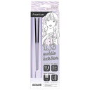 マクセル USBモバイルヘアアイロン Angelique 14mm 160℃〜200℃ 海外対応 ライトパープル MXHI-100(2)