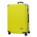 OUTDOOR スーツケース ファスナーキャリー イエロー 100L /1週間以上 OD-0757-70-YE