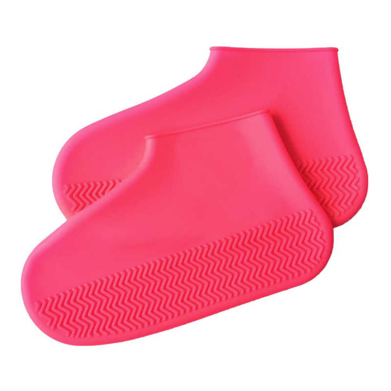 エツミ　防水シューズカバーS ピンク　V82228ボウスイシューズカバー