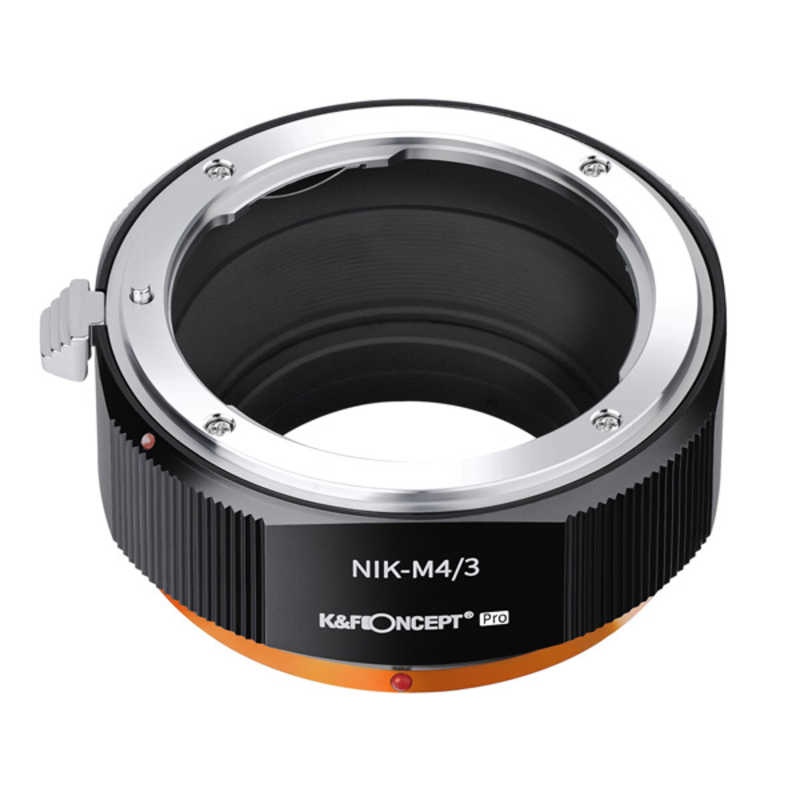 K＆FCONCEPT　K&F Concept マウントアダプター (ニコンFマウントレンズ → マイクロフォーサーズマウント変換)　KF-NFM43.P
