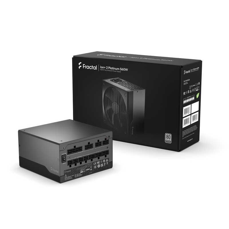 FRACTALDESIGN　PC電源 Ion＋ 2 Platinum 560W［560W /ATX/EPS /Platinum］　FD-P-IA2P-560