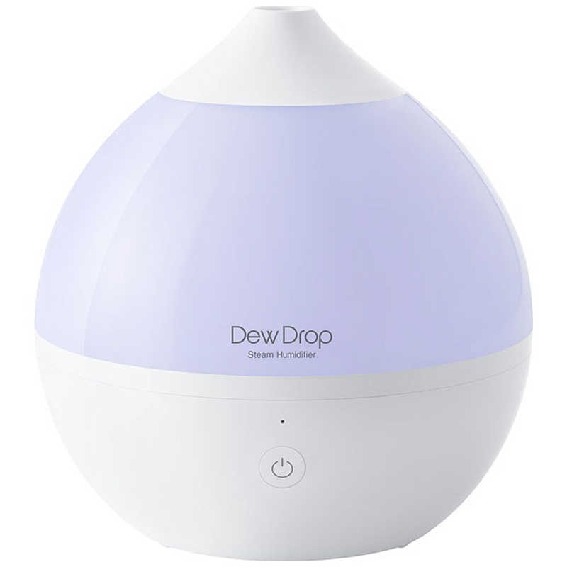 スリーアップ　加湿器 Dee Drop L(デュードロップL) スチーム式　ST-T2020-WH ホワイト