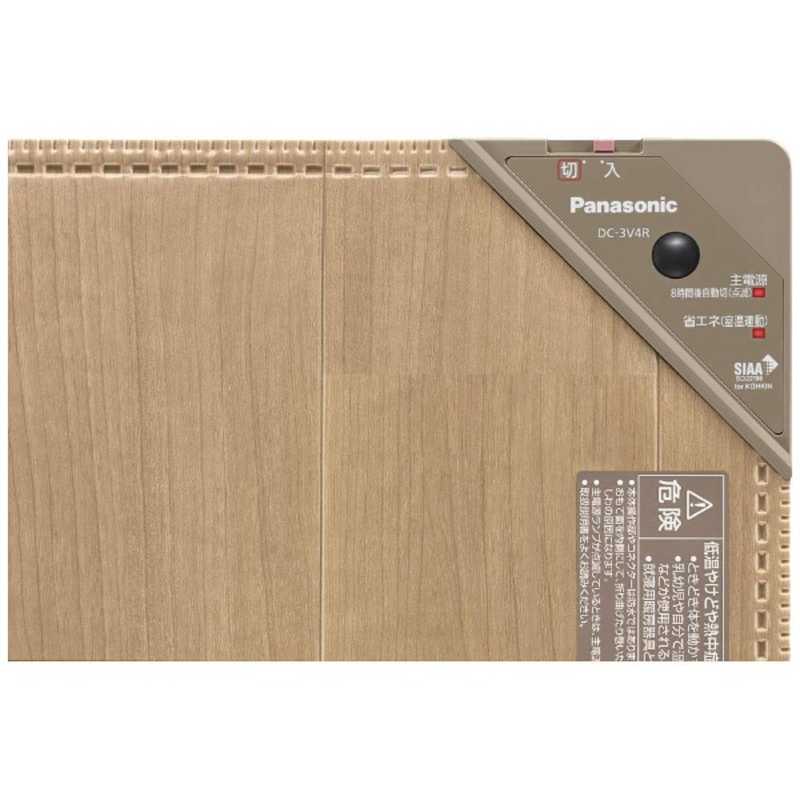 パナソニック　Panasonic　ホットカーペット かんたん床暖 木目ライトベージュ色 [フローリングタイプ /3畳相当]　DC3V4R