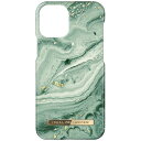 アイディール スマホケース レディース IDEALOFSWEDEN　iPhone13 mini FASHION CASE MINT SWIRL MARBLE ミントスワールマーブル　IDFCSS21-I2154-258