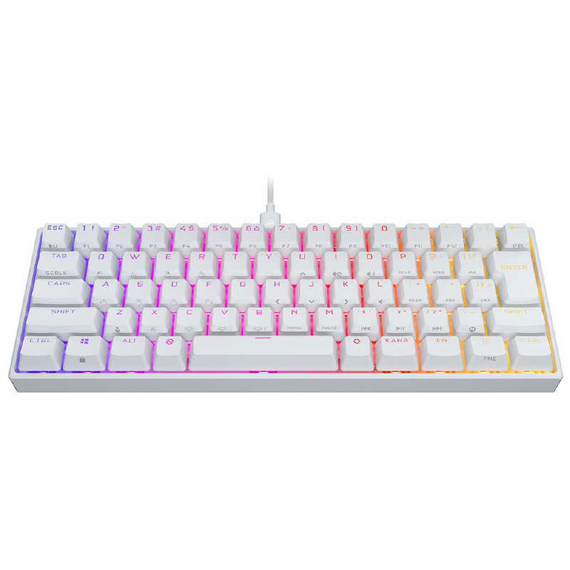 RZA@CORSAIR@Q[~OL[{[h@K65 RGB MINI White CH-9194114-JP