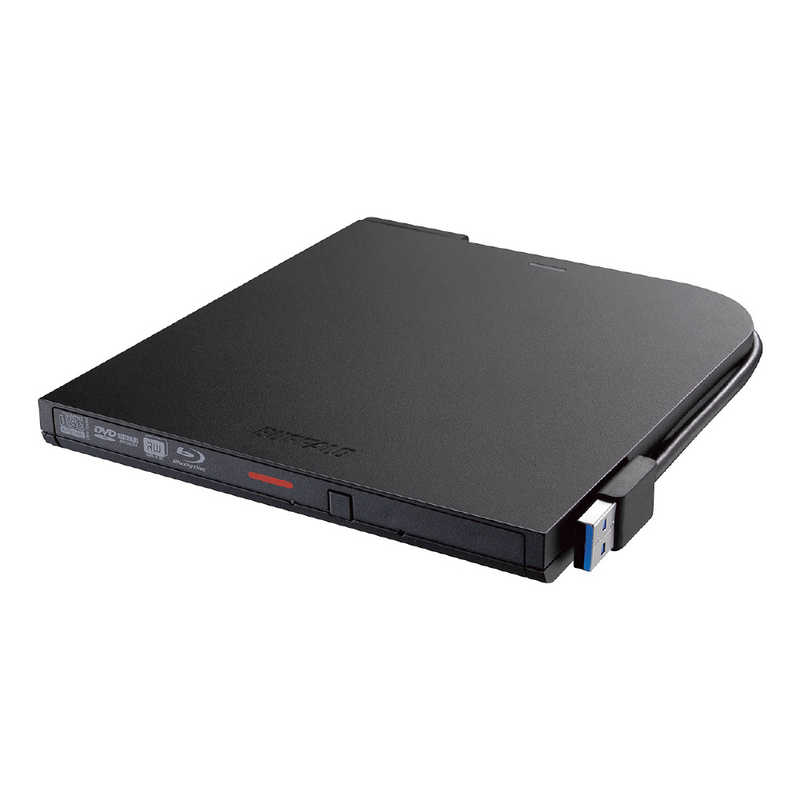 バッファロー USB3.2(Gen1)対応 ポータブルBDドライブ 書込ソフト添付 ブラック BRXLPTV6U3BKB オフィス 住設用品 オフィス 住設用品 OA用品 メモリ(代引不可)【送料無料】