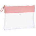 セキセイ ラポルタ クリアケース クリアクリア ペールピンク LA635527