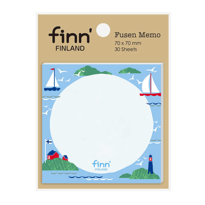 セキセイ　フィンダッシュ ふせんメモ ヨット　FINN7883