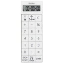 ドリテック 電卓付きバイブタイマー ホワイト CL124
