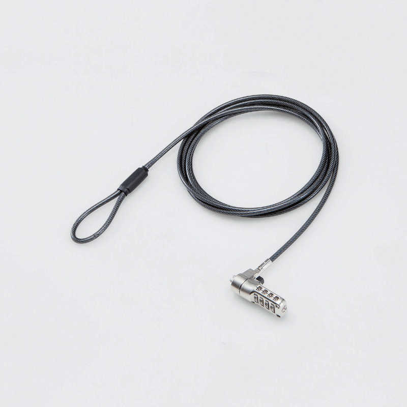 エレコム　ELECOM　セキュリティワイヤー/ダイヤル錠/MiniSaver(3×7)互換　ESL401