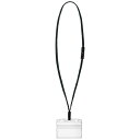 コクヨ 名札セット カードプロテクター付き チャック式 ナフ-SP180D