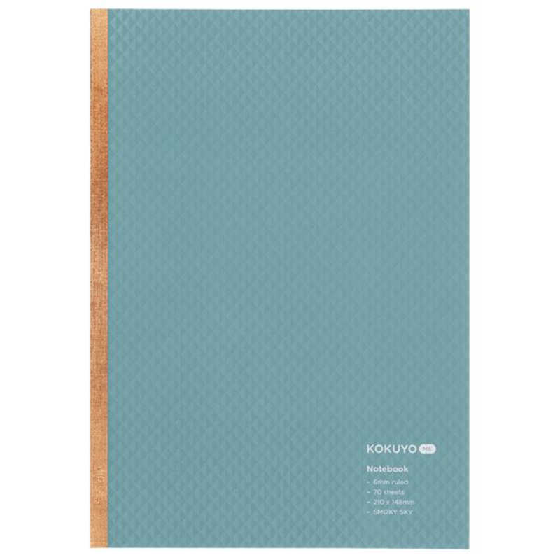 【商品解説】180度見開き可能な無線とじノート【スペック】●型式：KMENB665GB（KMENB665GB）●JANコード：4901480351353罫線幅(mm)：6mm(B罫)罫線タイプ：横罫線枚数：70枚行数：30行仕様1：製本様式：無線とじ仕様2：中紙/上質紙(森林認証紙)この商品は宅配便でお届けする商品です出荷可能日から最短日時でお届けします。※出荷完了次第メールをお送りします。配送サービス提供エリアを調べることができます「エリア検索」をクリックして、表示された画面にお届け先の郵便番号7桁を入力してください。ご購入可能エリア検索お買い上げ合計3,980円以上で送料無料となります。※3,980円未満の場合は、一律550円（税込）となります。●出荷可能日から最短日時でお届けします。（日時指定は出来ません。）　※お届け時に不在だった場合は、「ご不在連絡票」が投函されます。　「ご不在連絡票」に記載された宅配業者の連絡先へ、再配達のご依頼をお願いいたします。●お届けは玄関先までとなります。●宅配便でお届けする商品をご購入の場合、不用品リサイクル回収はお受けしておりません。●全て揃い次第の出荷となりますので、2種類以上、または2個以上でのご注文の場合、出荷が遅れる場合があります。詳細はこちら■商品のお届けについて商品の到着日については、出荷完了メール内のリンク（宅配業者お荷物お問い合わせサービス）にてご確認ください。詳しいお届け目安を確認する1度の注文で複数の配送先にお届けすることは出来ません。※注文時に「複数の送付先に送る」で2箇所以上への配送先を設定した場合、すべてキャンセルとさせていただきます。