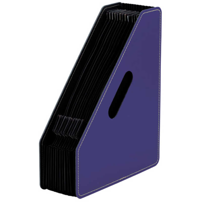 セキセイ ドキュメントスタンド A4タテ 発泡美人 ネイビーブルー FB361215