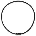 BANDEL 磁気ネックレス Bold Necklace Stack ボールド ネックレス スタック(52cm/ブラック×シルバー) HLCNBSBBS52