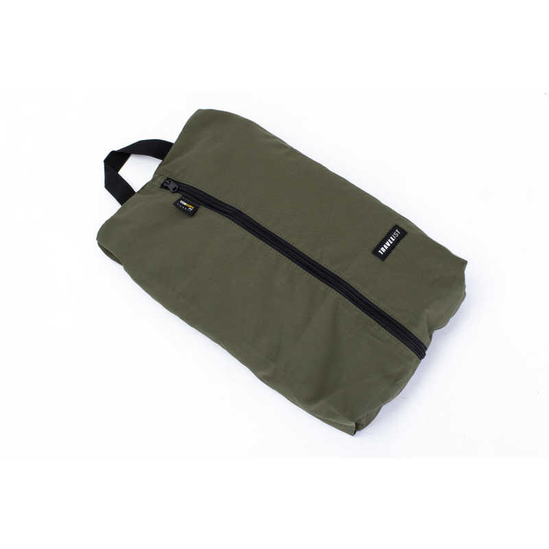 協和　TRAVELIST シューズケース カーキ　76-90112