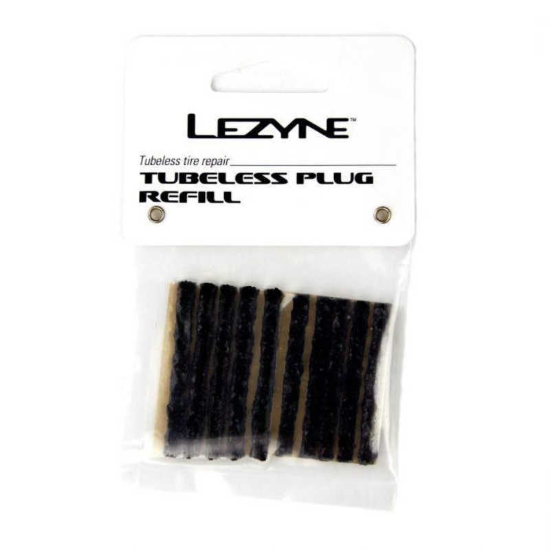 LEZYNE　TUBELESS PLUG REFILL 10PCS チューブレス プラグ リフィール 10PC(ブラック)　57_4592420002