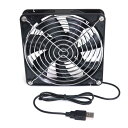 タイムリー 〔USB扇風機〕 BIGFAN140U for Men BIGFAN140U ブラック