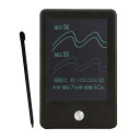 【商品解説】思いついたらすぐ書ける、くり返し使えるLCD搭載の便利な電子メモ帳です。●4.5型LCD搭載の電子メモ帳！ペーパーレス実現へ！4.5型LCDを採用し薄型・軽量に仕上げた電子メモ帳です。付属のスタイラスペンや爪でも、筆圧に合わせて細い線、太い線と液晶画面に直接書き込みができます。また、ワンタッチで画面消去ができくり返し使用できます。ご家庭でも学校でも会社でも、幼児から大人まで、遊びからビジネスまでも様々な場面で使用できます。●筆圧感知が可能！本製品は、筆圧感知に対応しており、軽く描けば細く薄い線となり、強く描けば太く濃い線となります。紙にペンで描く感覚で自由自在にすいすい描くことができます。●メモ書きを1タッチ消去できる！本製品は内蔵の専用スタイラスペンで書いたメモ書きを1タッチで消去し繰り返し使用できます。100,000回以上使用できる高耐久設計となっており、半永久的に使用できます。●消去ロック機能搭載！本製品には、消去ロック機能が搭載されており、不用意な消去を防ぐことができます。●スタイラスペン収納設計！本製品は、専用のスタイラスペンを本体内に収納できる設計となっております。バラバラに持ち運びする必要が無く使用する時に取り出し、使用後は仕舞うことができます。●電池交換が可能！本製品は、市販のボタン電池（CR2016）と交換することができます。●付属品スタイラスペンx1、マニュアル●製品仕様液晶サイズ:4.5型本体サイズ/重量:約横88x縦135x厚7mm/約40gカラー:ブラックご注意:本製品に初めから入っている電池はテスト用電池です。電池残量が極端に少ない場合がありますので、動作確認後直ちに交換してください。製品は国内向けの汎用品です。製品及び付属品のデザイン・色・仕様等は予告なく変更される場合があります。【スペック】●型式：IPT45PADBK2（IPT45PADBK2）●JANコード：4580438145666この商品は宅配便でお届けする商品です出荷可能日から最短日時でお届けします。※出荷完了次第メールをお送りします。配送サービス提供エリアを調べることができます「エリア検索」をクリックして、表示された画面にお届け先の郵便番号7桁を入力してください。ご購入可能エリア検索お買い上げ合計3,980円以上で送料無料となります。※3,980円未満の場合は、一律550円（税込）となります。●出荷可能日から最短日時でお届けします。（日時指定は出来ません。）　※お届け時に不在だった場合は、「ご不在連絡票」が投函されます。　「ご不在連絡票」に記載された宅配業者の連絡先へ、再配達のご依頼をお願いいたします。●お届けは玄関先までとなります。●宅配便でお届けする商品をご購入の場合、不用品リサイクル回収はお受けしておりません。●全て揃い次第の出荷となりますので、2種類以上、または2個以上でのご注文の場合、出荷が遅れる場合があります。詳細はこちら■商品のお届けについて商品の到着日については、出荷完了メール内のリンク（宅配業者お荷物お問い合わせサービス）にてご確認ください。詳しいお届け目安を確認する1度の注文で複数の配送先にお届けすることは出来ません。※注文時に「複数の送付先に送る」で2箇所以上への配送先を設定した場合、すべてキャンセルとさせていただきます。