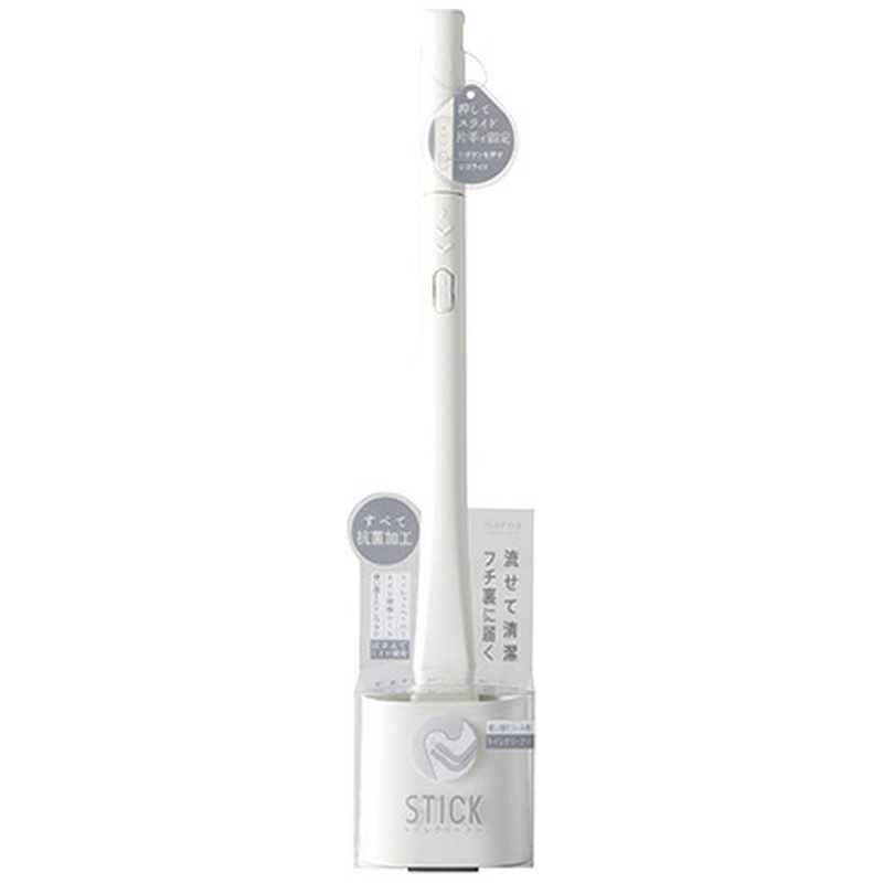 マーナ　Stick 抗菌トイレクリーナー ホワイト　W642Wのサムネイル