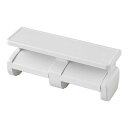 オーエ トイレペーパーホルダー棚付2連 81853 <JOE1601> JOE1601