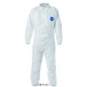 旭デュポンフラッシュスパンプロダクツ デュポン(TM) タイベック(R) ソフトウェア1型 ワンピース保護服 L TV1
