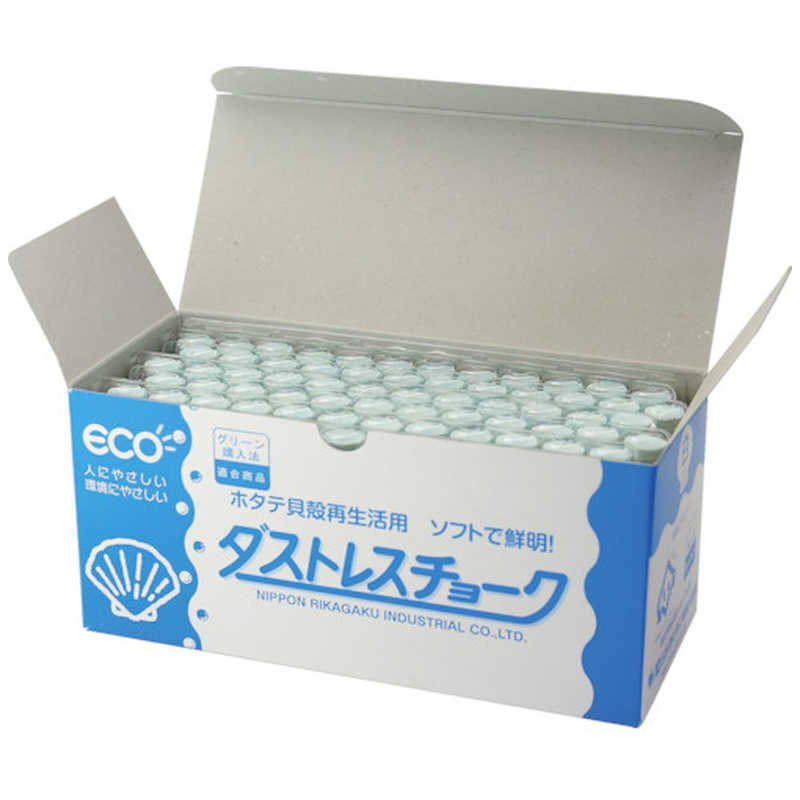 日本理化学工業 ダストレス ダストレスチョーク 72本入 白 DCC72W_