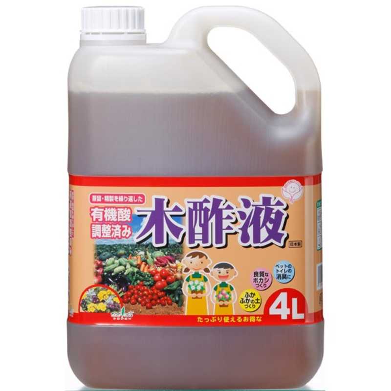 トヨチュー　有機酸調整木酢液 4L　#296496_