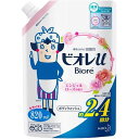 花王　Biore ビオレu つめかえ 820mL エンジェルローズの香り