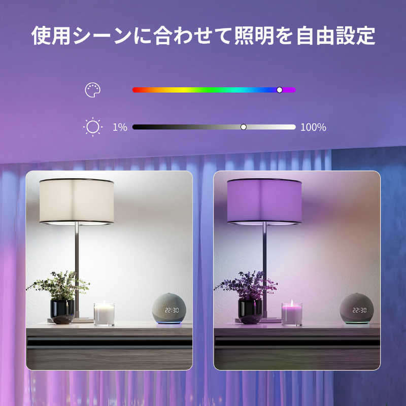 SWITCHBOT SwitchBot スマート電球 Switch Bot ホワイト  W1401400-GH [2]