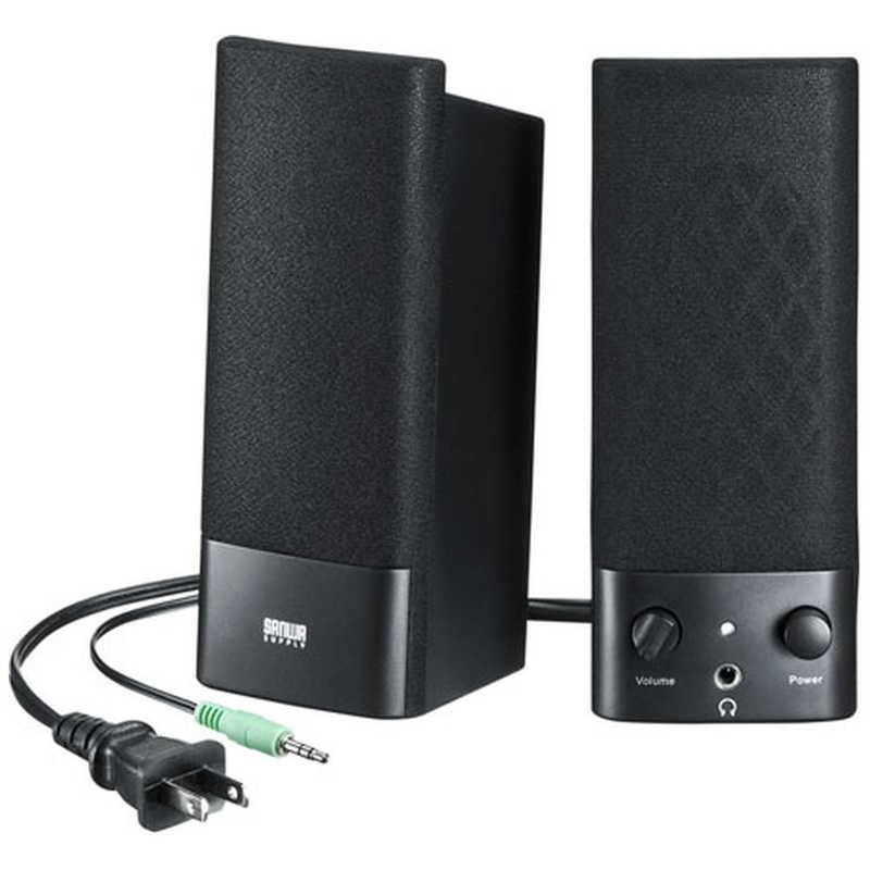 サンワサプライ マルチメディアスピーカー MM-SPL2N3